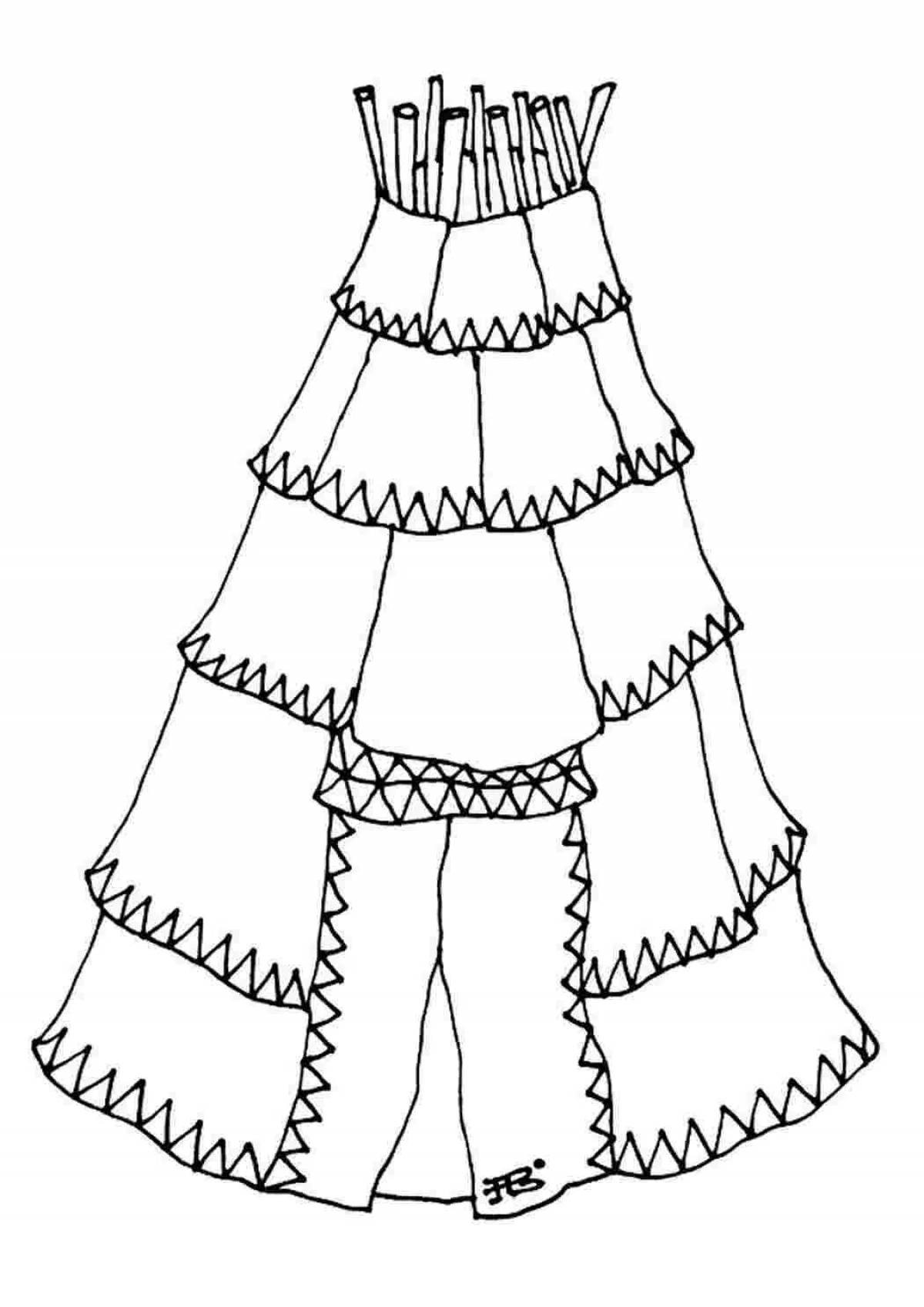 Живая раскраска чам для малышей