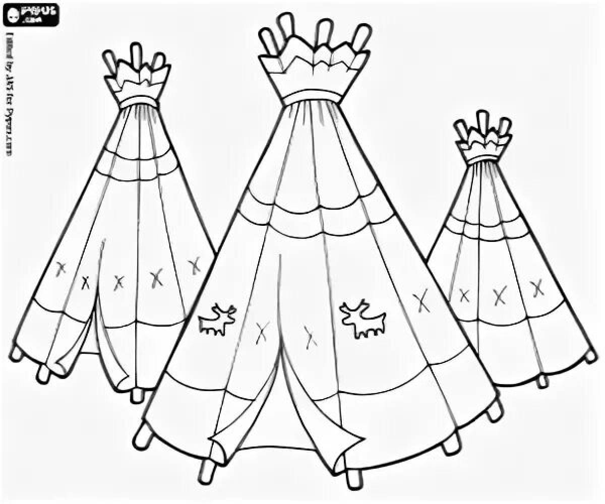 Раскраска fabulous chum для малышей