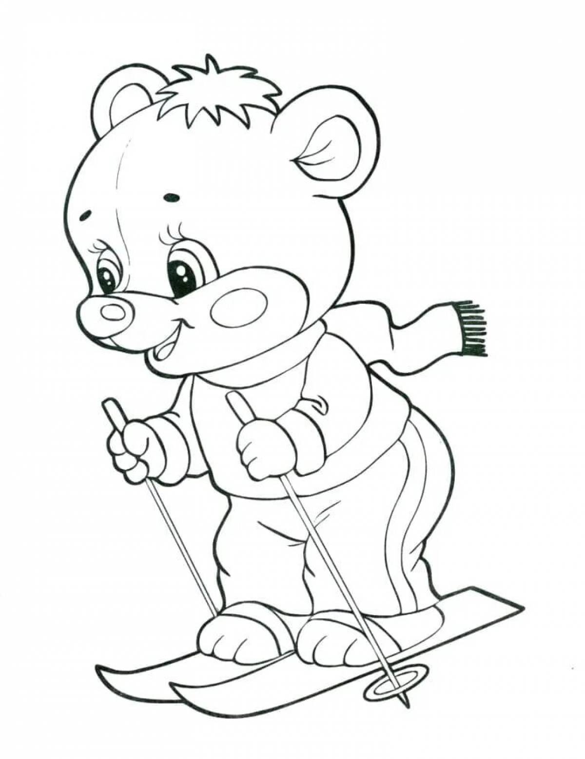 Раскрашивание средняя группа. Раскраска. Медвежонок. Раскраска "мишки". Раскраска. В детском саду. Картинки для раскрашивани.