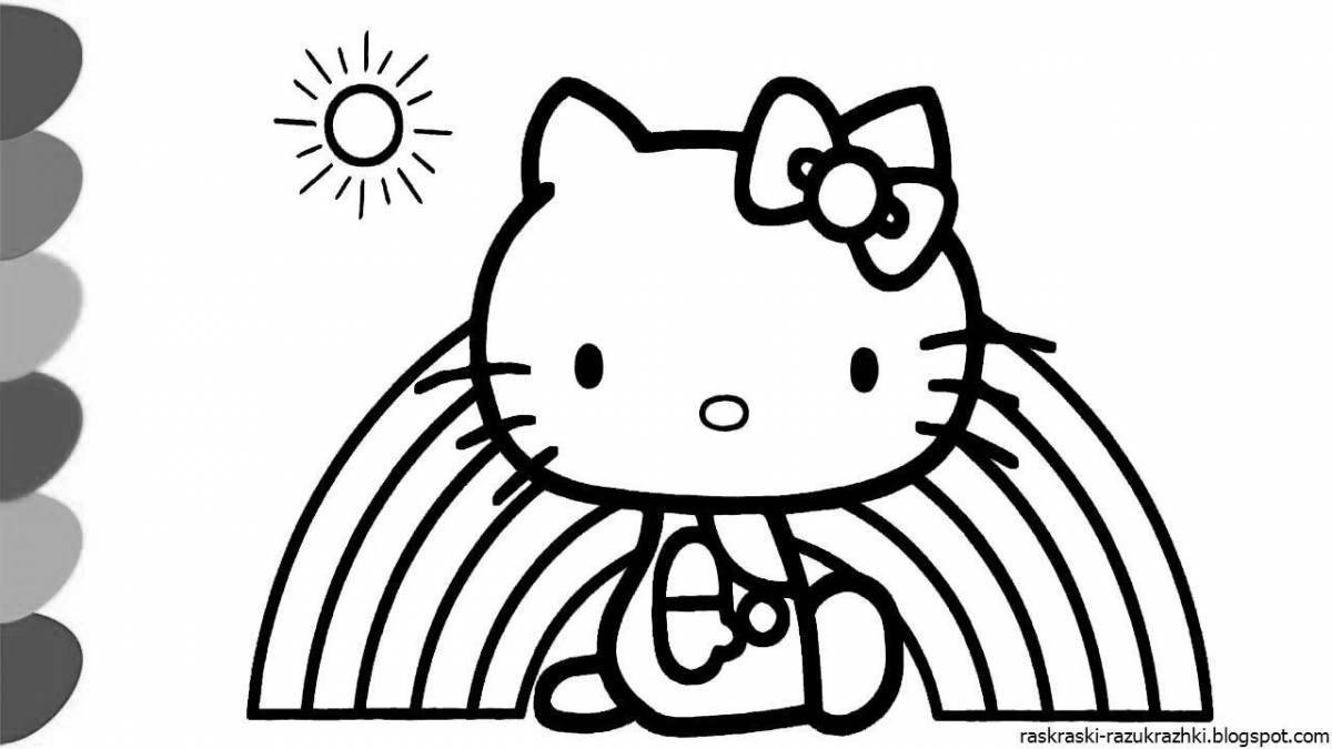 Humorous kishi misi coloring book