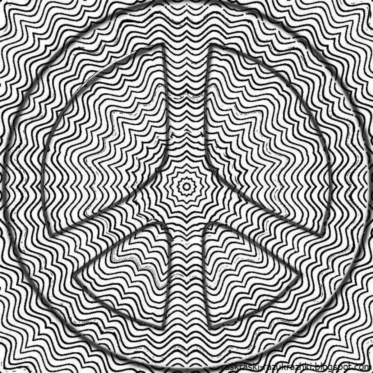 Hidden Pattern Spiral #4