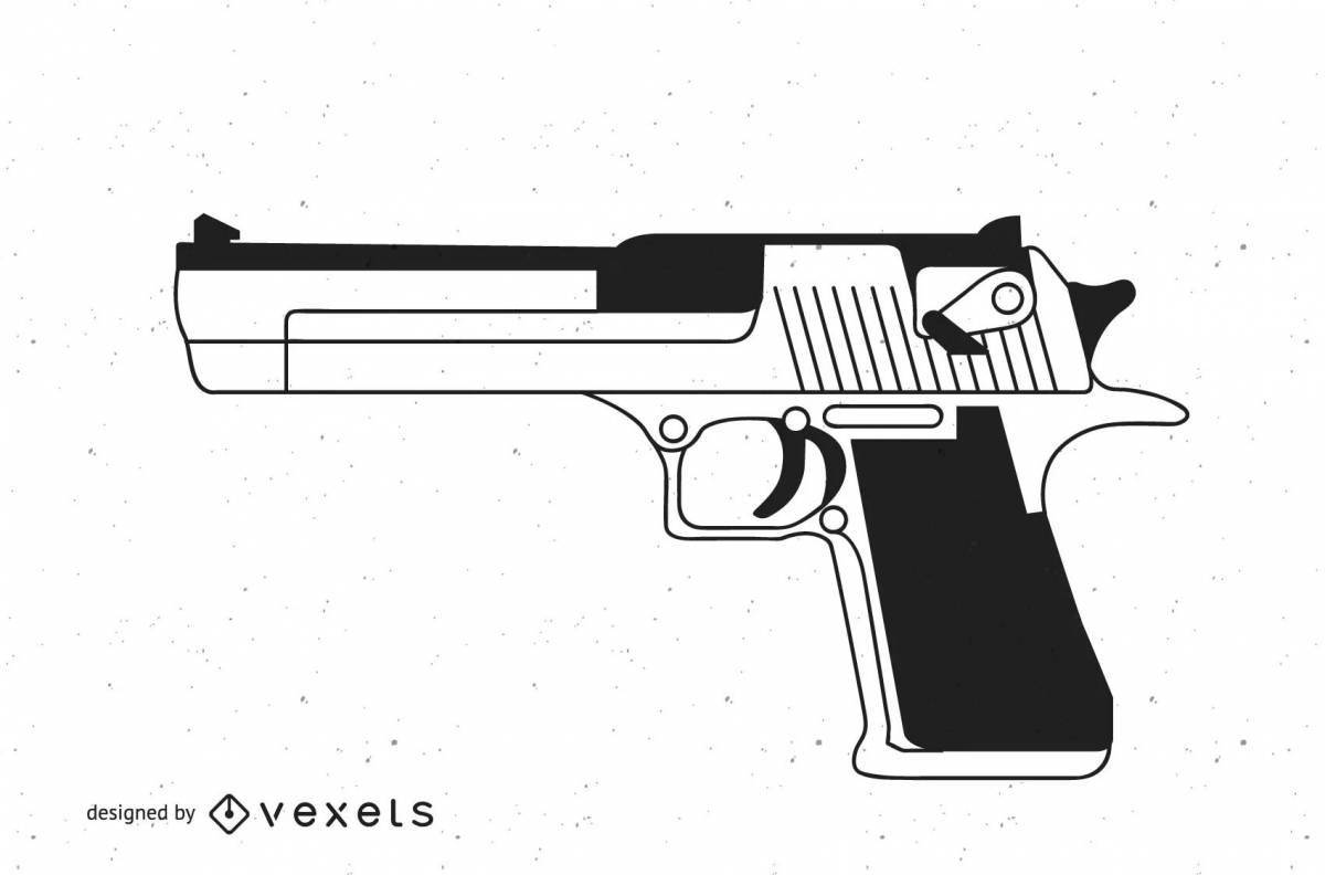 Coloring majestic deagle from standoff 2