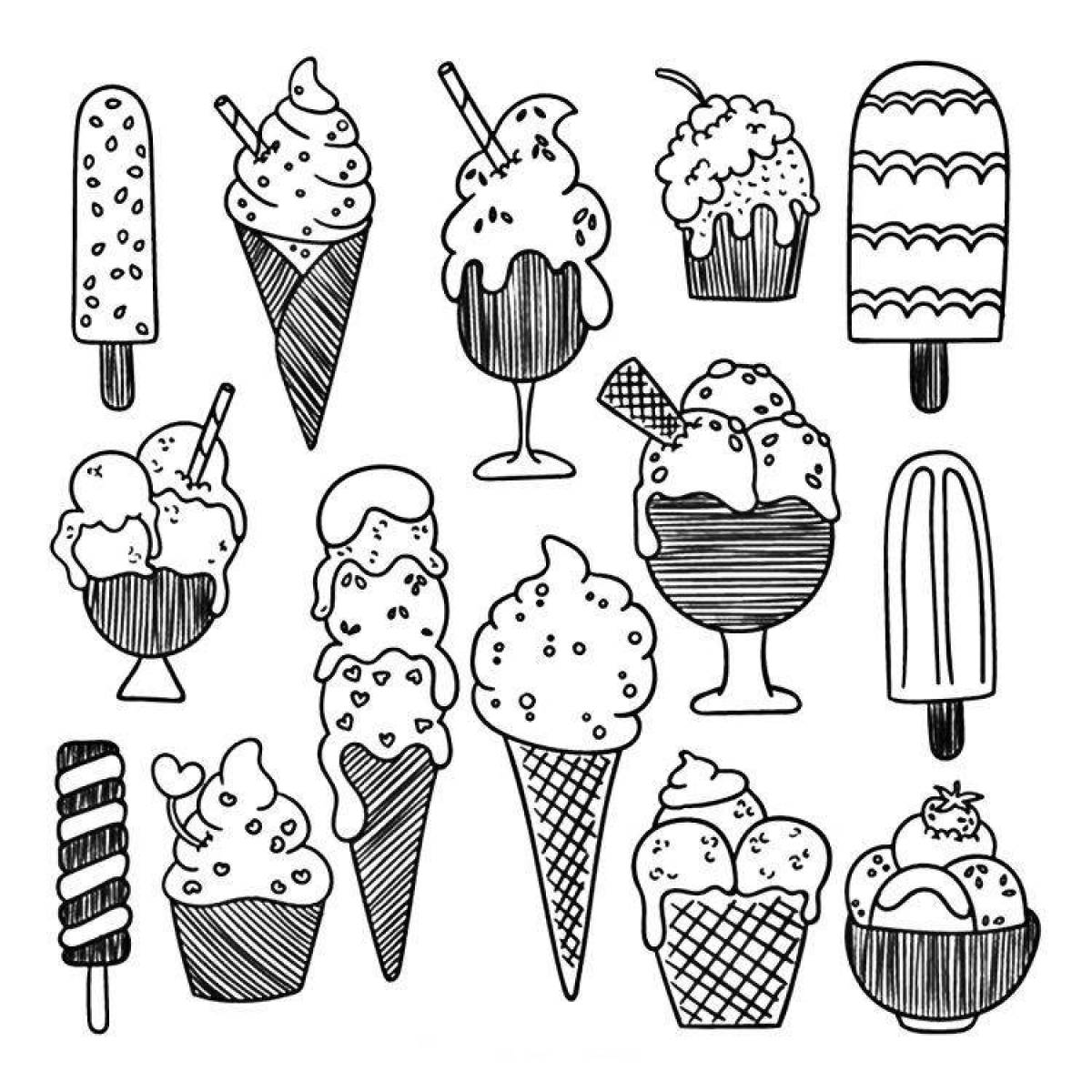 Photo Adorable coloring book for your personal diary