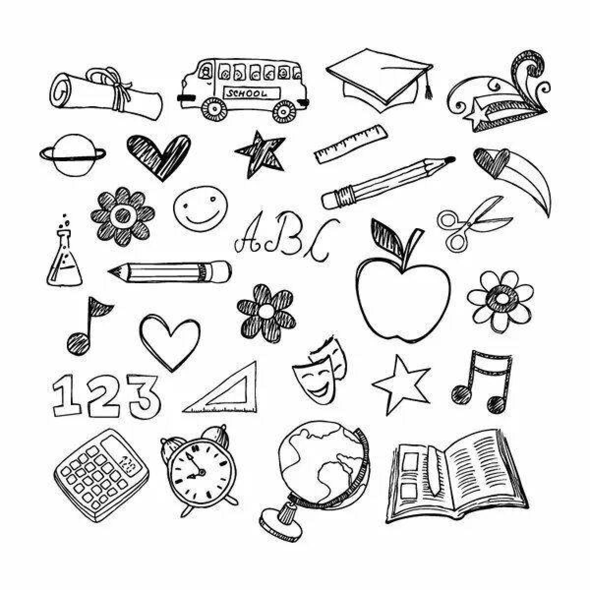 Photo Color-fantastic coloring book for personal diary