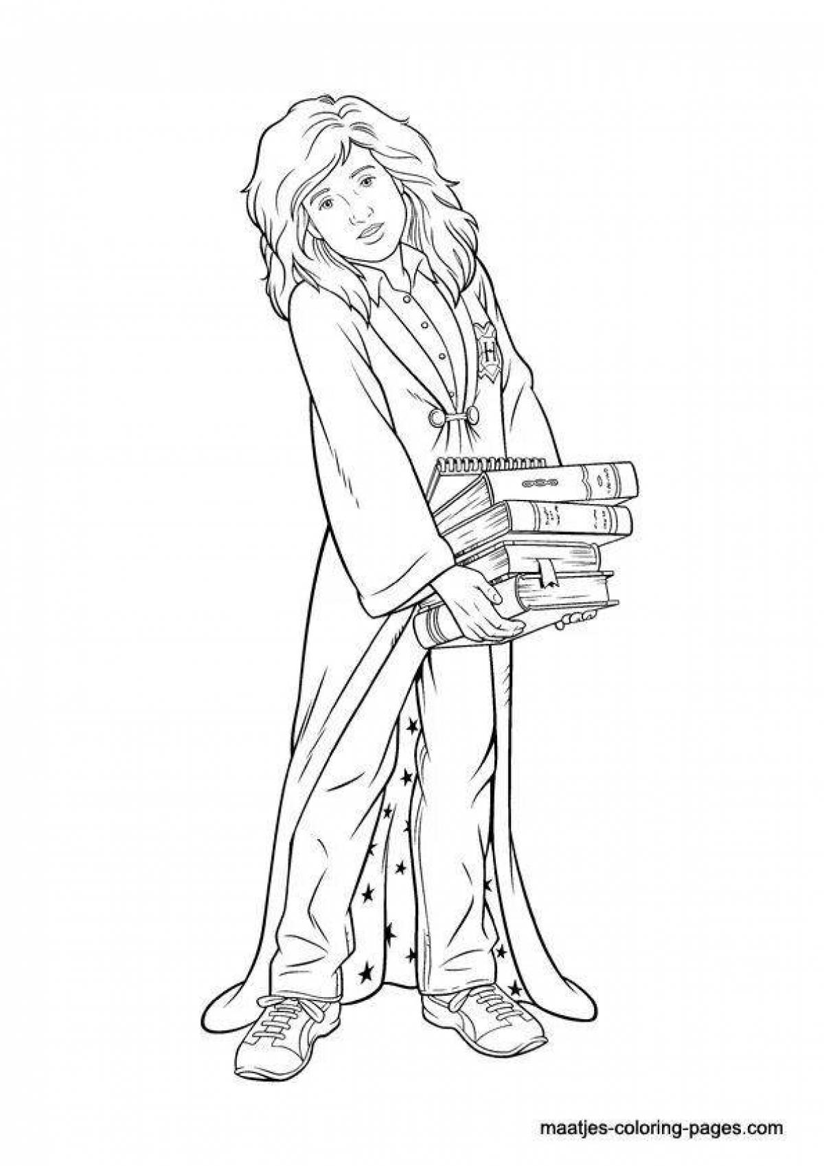Harry potter coloring book for girls