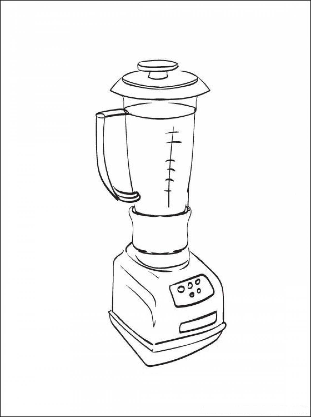 Рисунок бытовой техники. Раскраска миксер. Блендер раскраска. Блендер раскраска для детей. Миксер раскраска для детей.