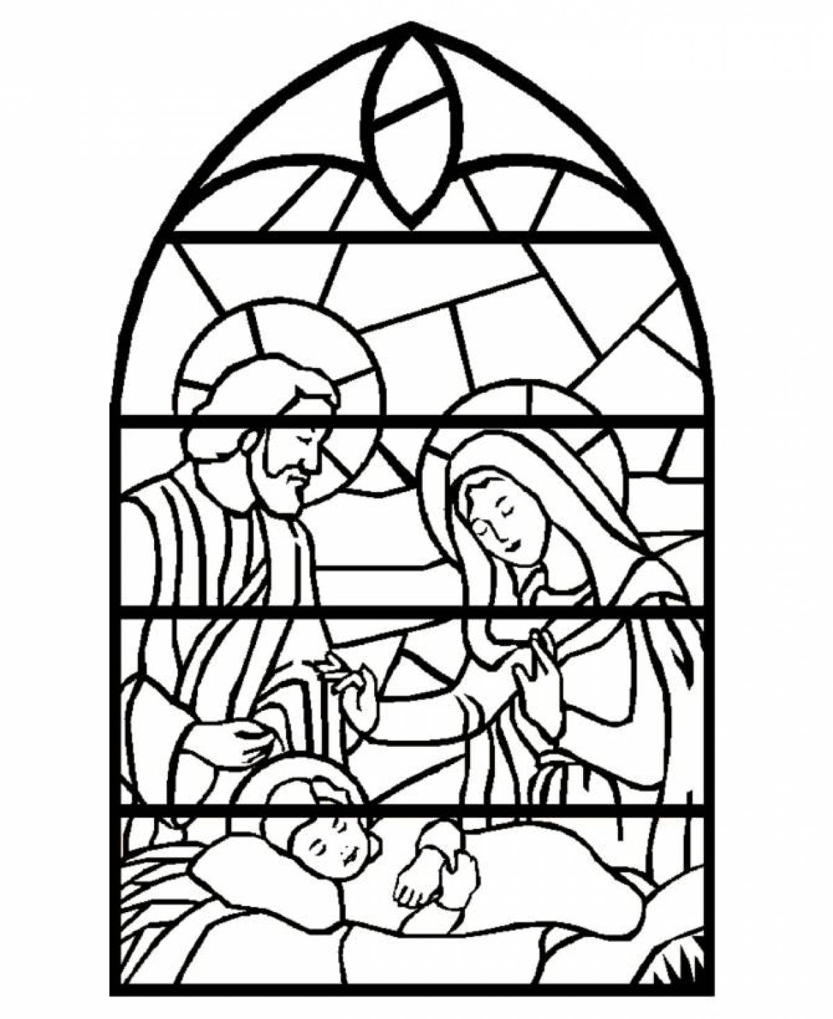 Stained glass for children