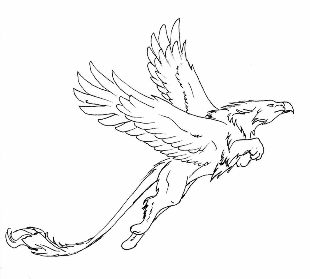 Flying griffin