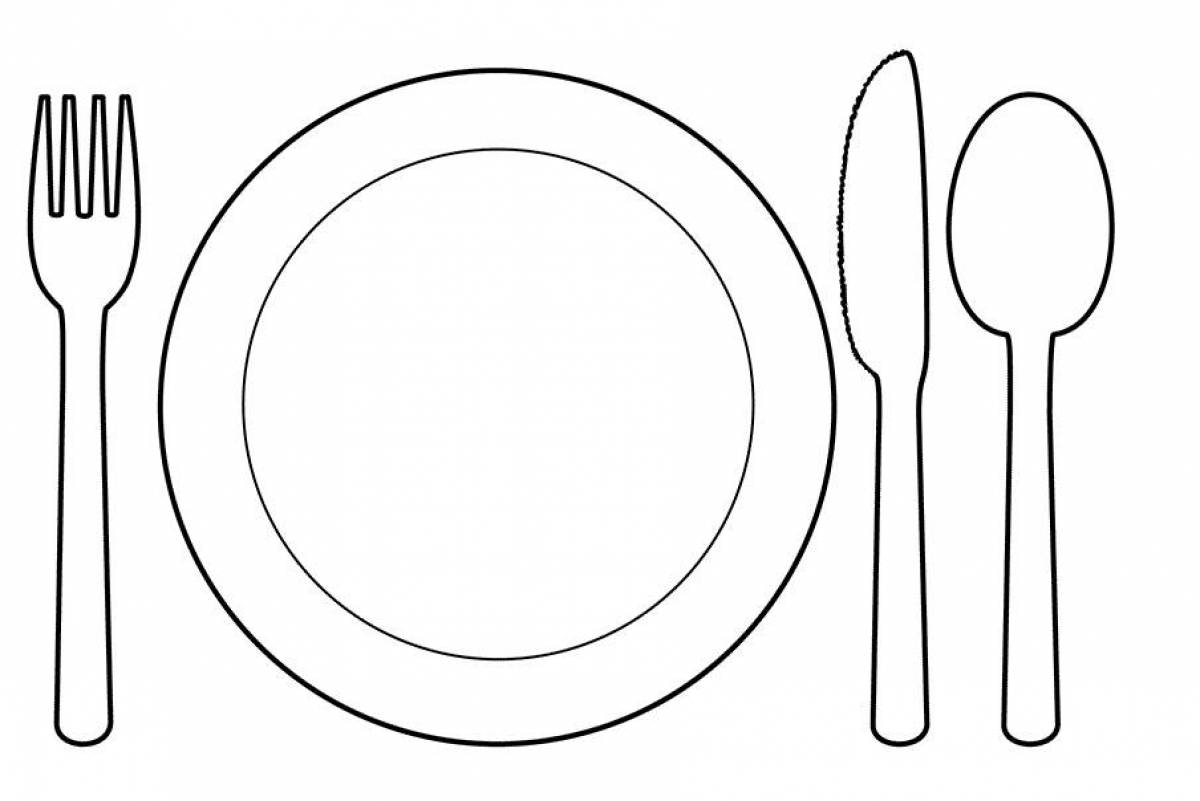 Картинка тарелка