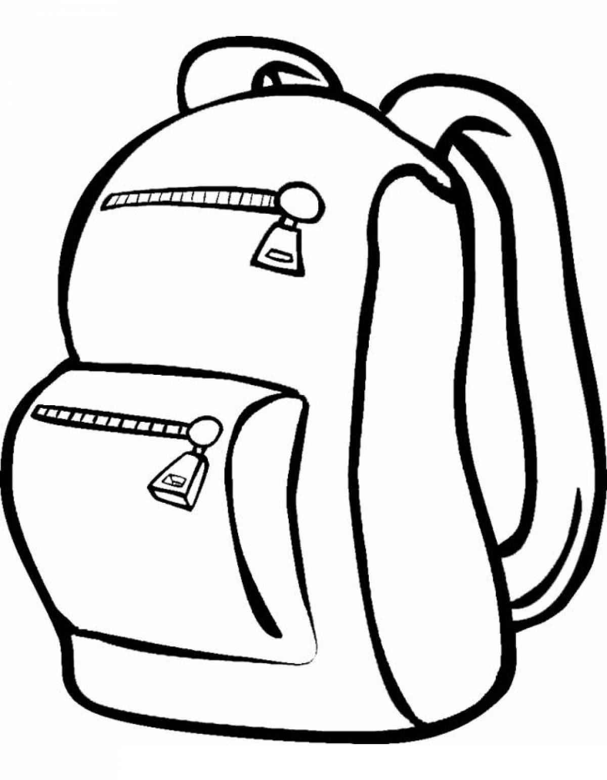 Backpack with pockets