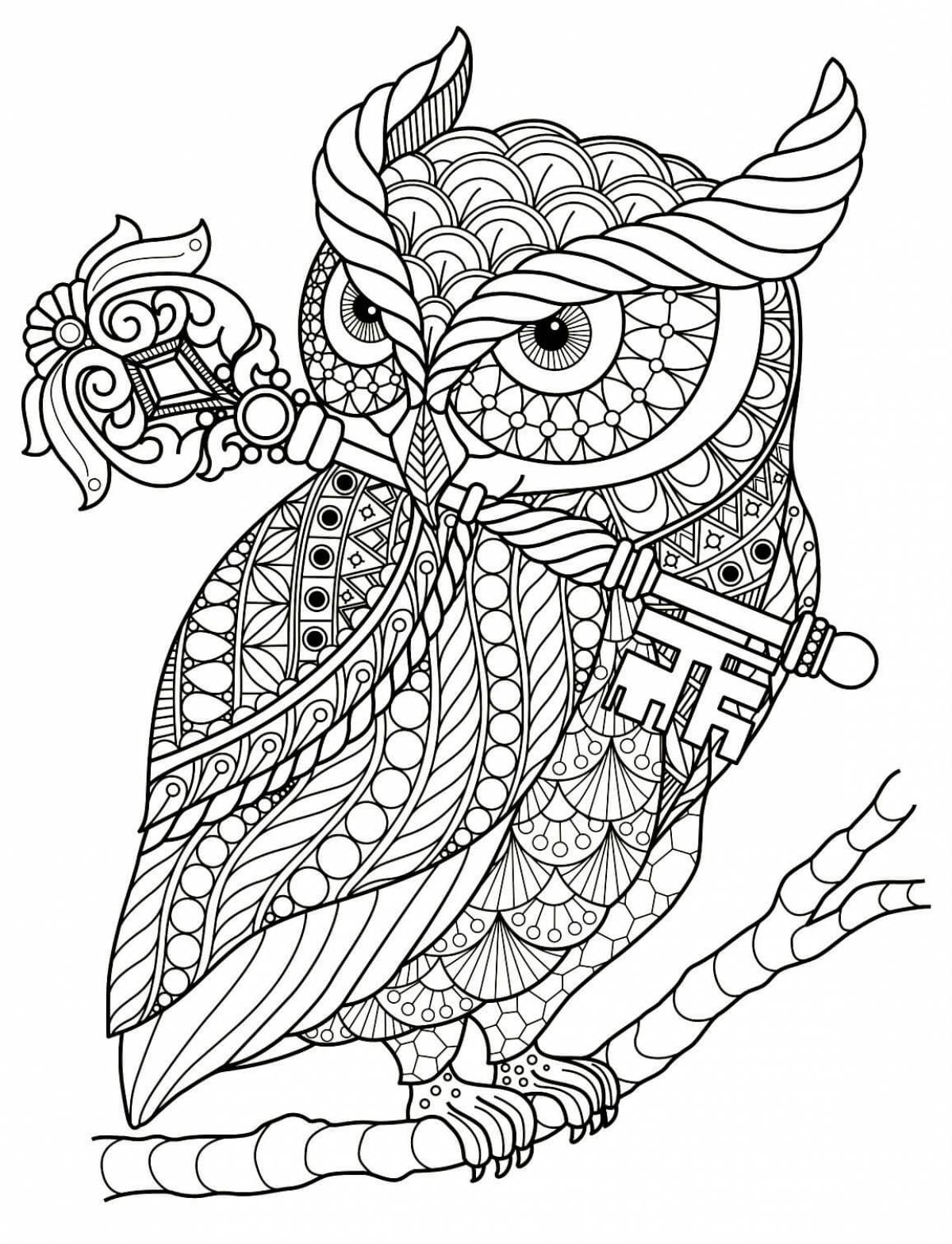 Photo Interesting, Antistress owl #2