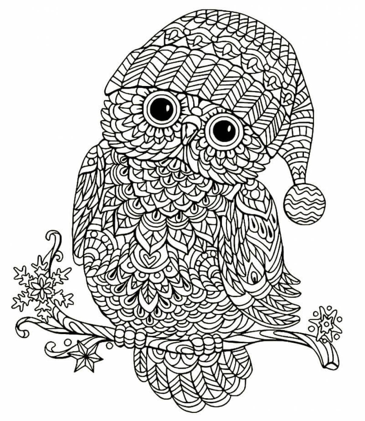 Photo Interesting, Antistress owl #0