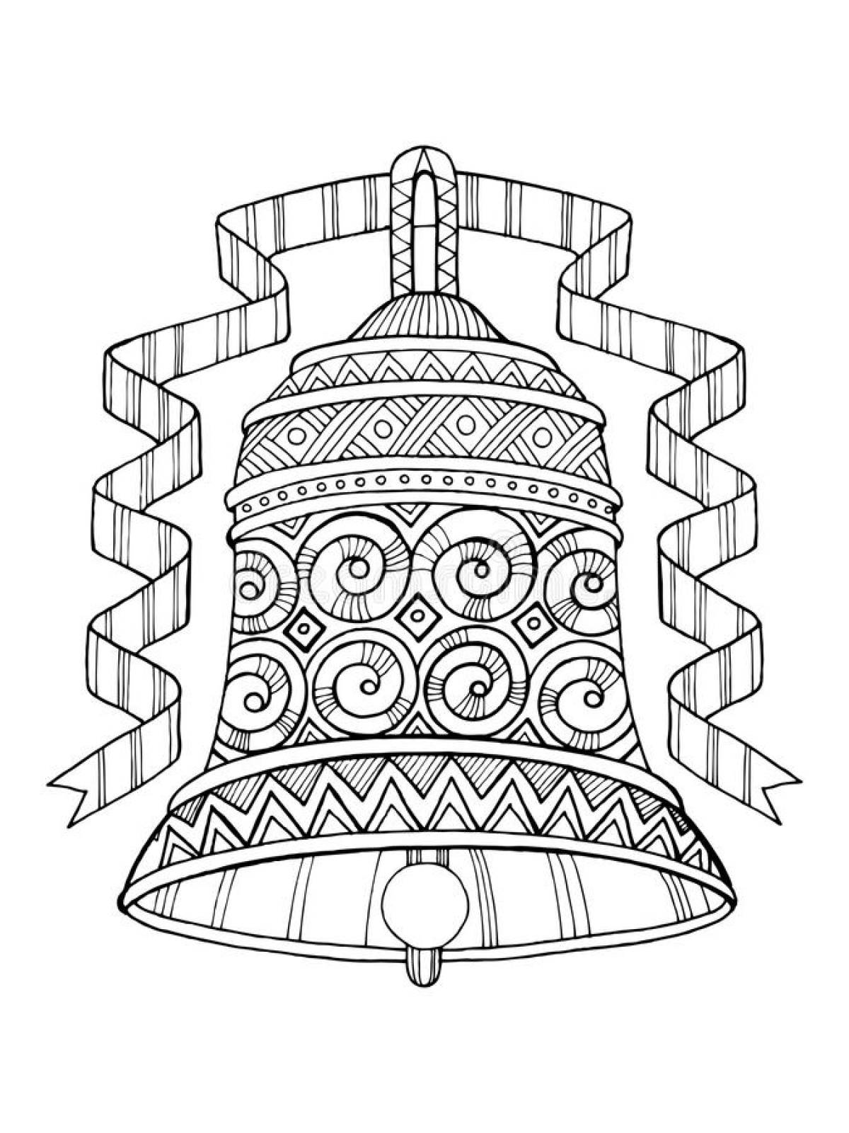 Раскраска царь колокол в Москве