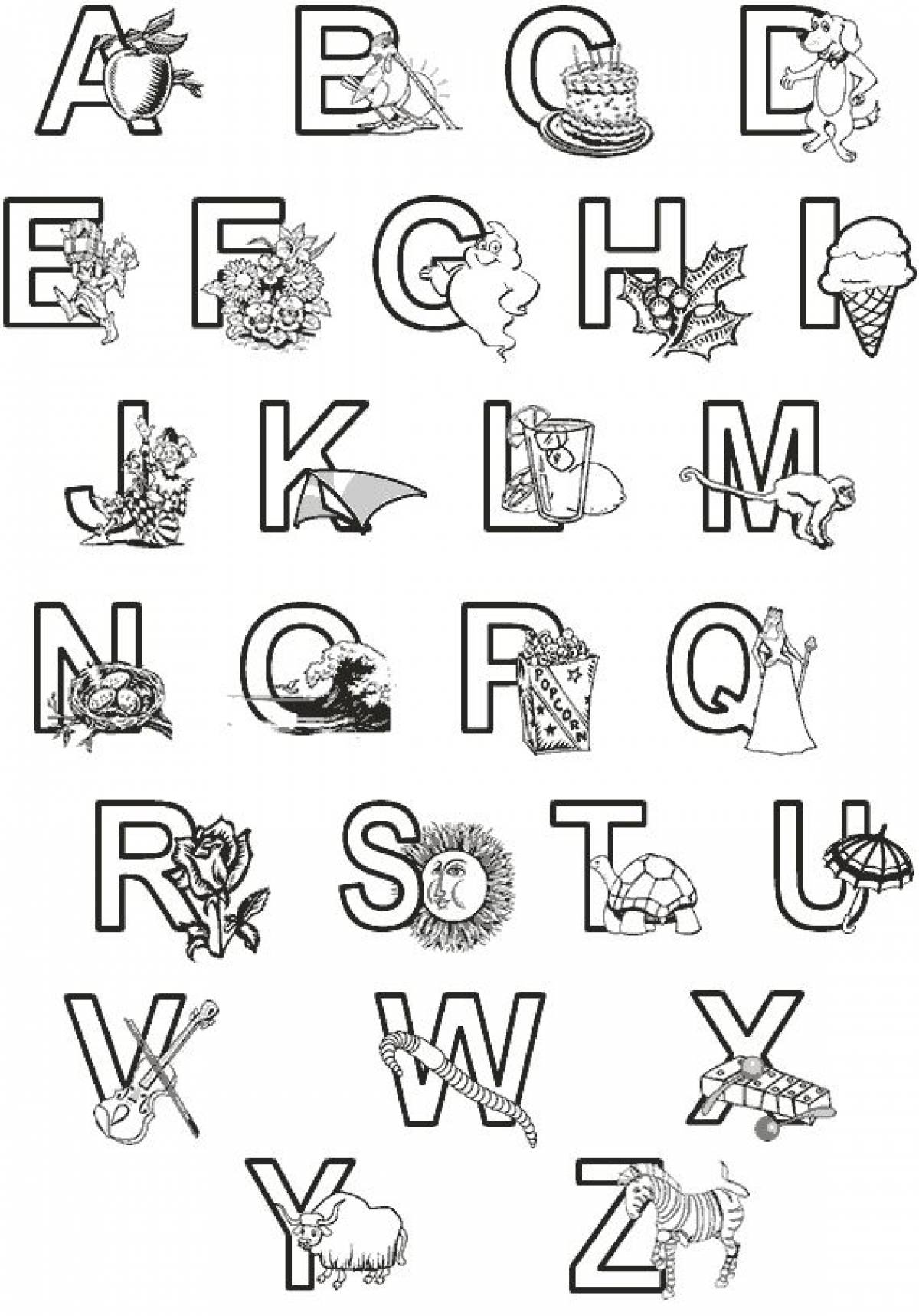 Photo English alphabet #1