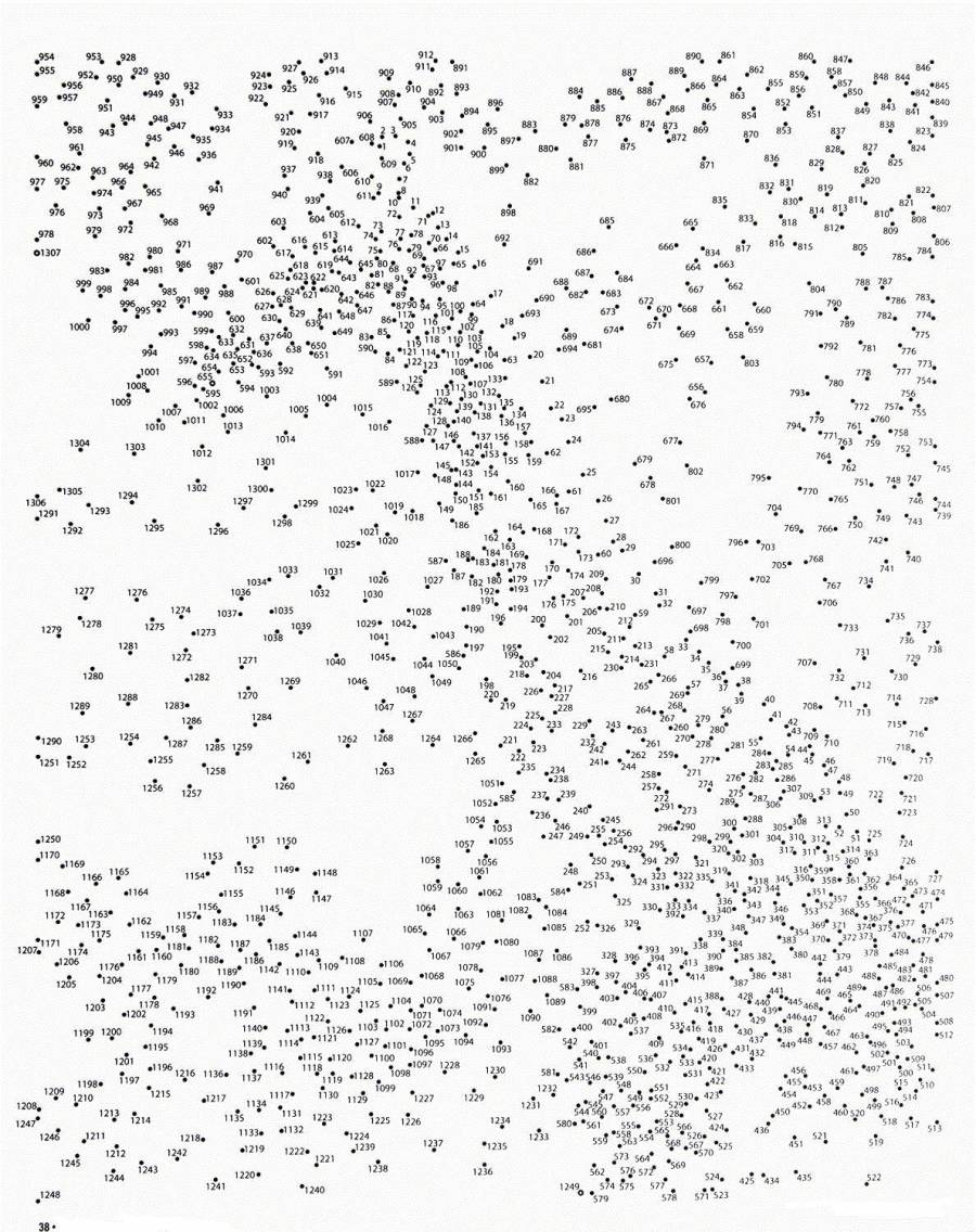 Рисовать по точкам для детей 10 лет распечатать