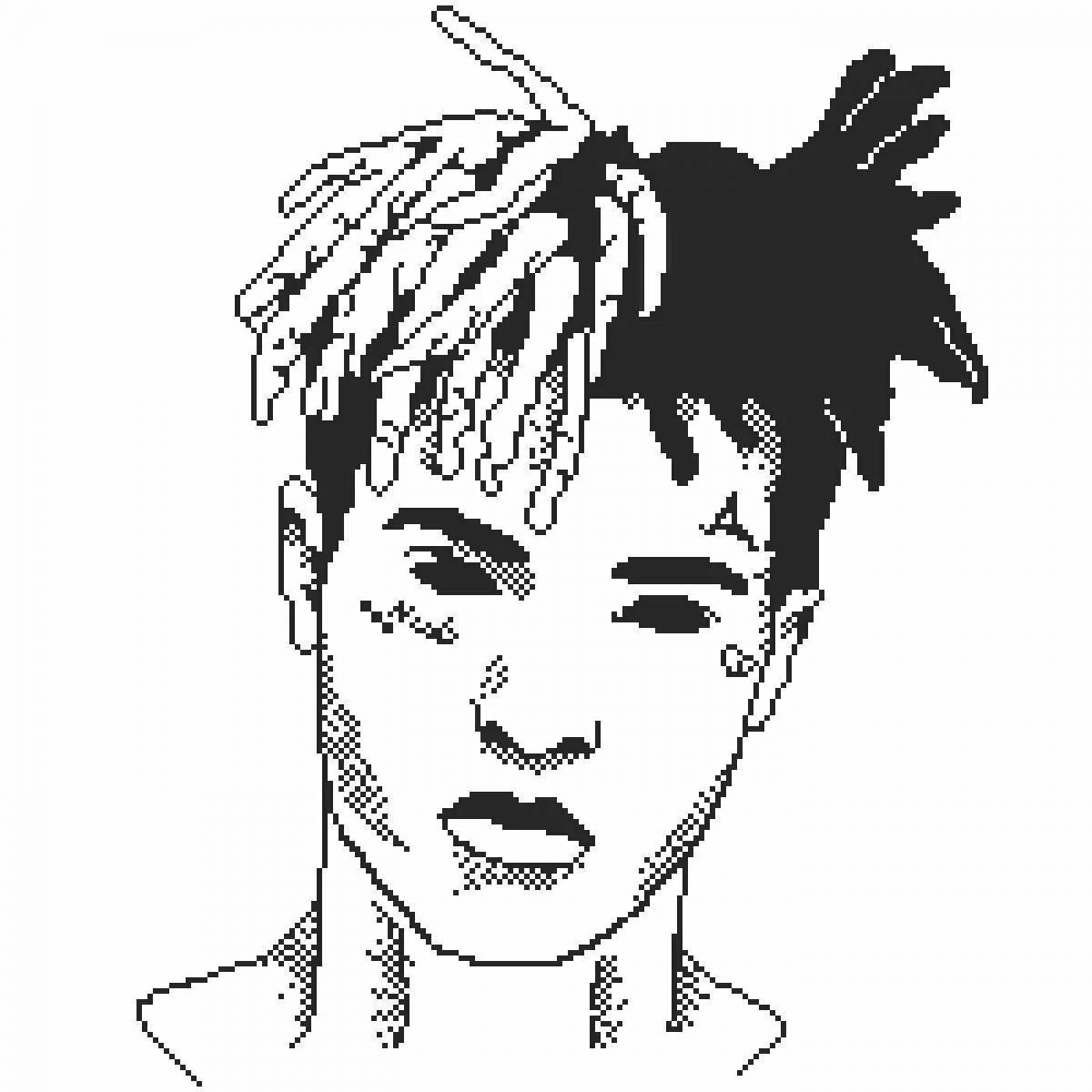 Как нарисовать xxtentacion