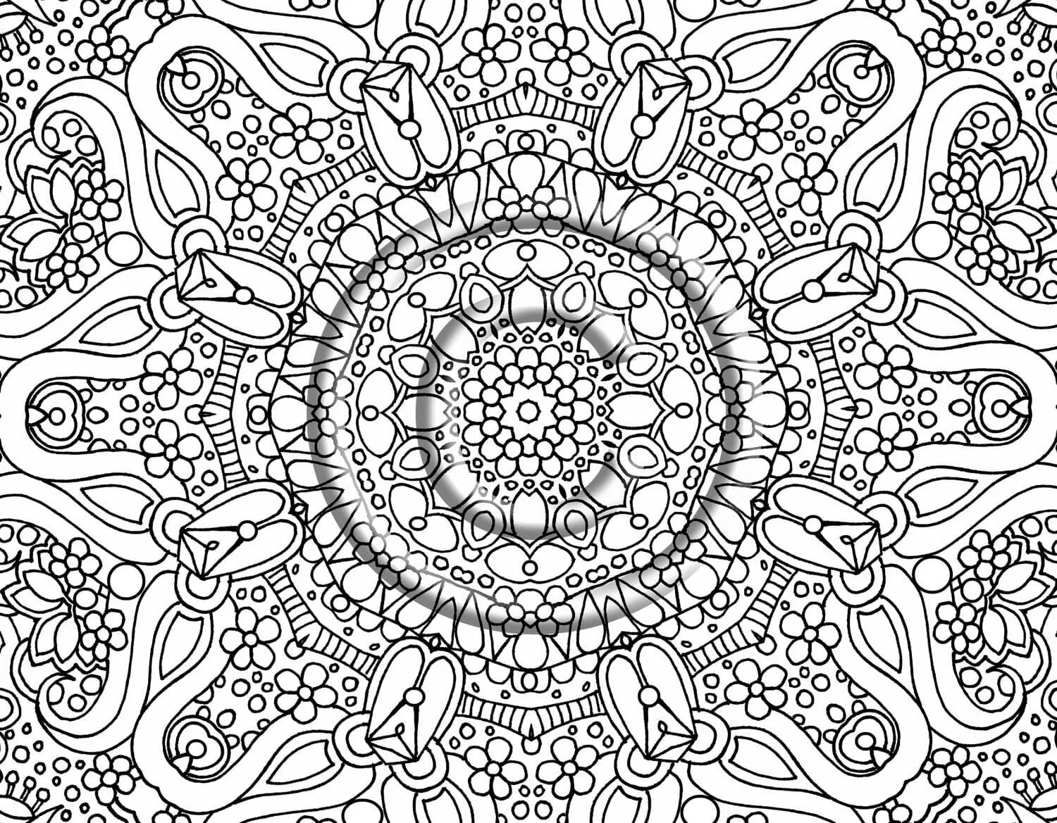 High color coloring book