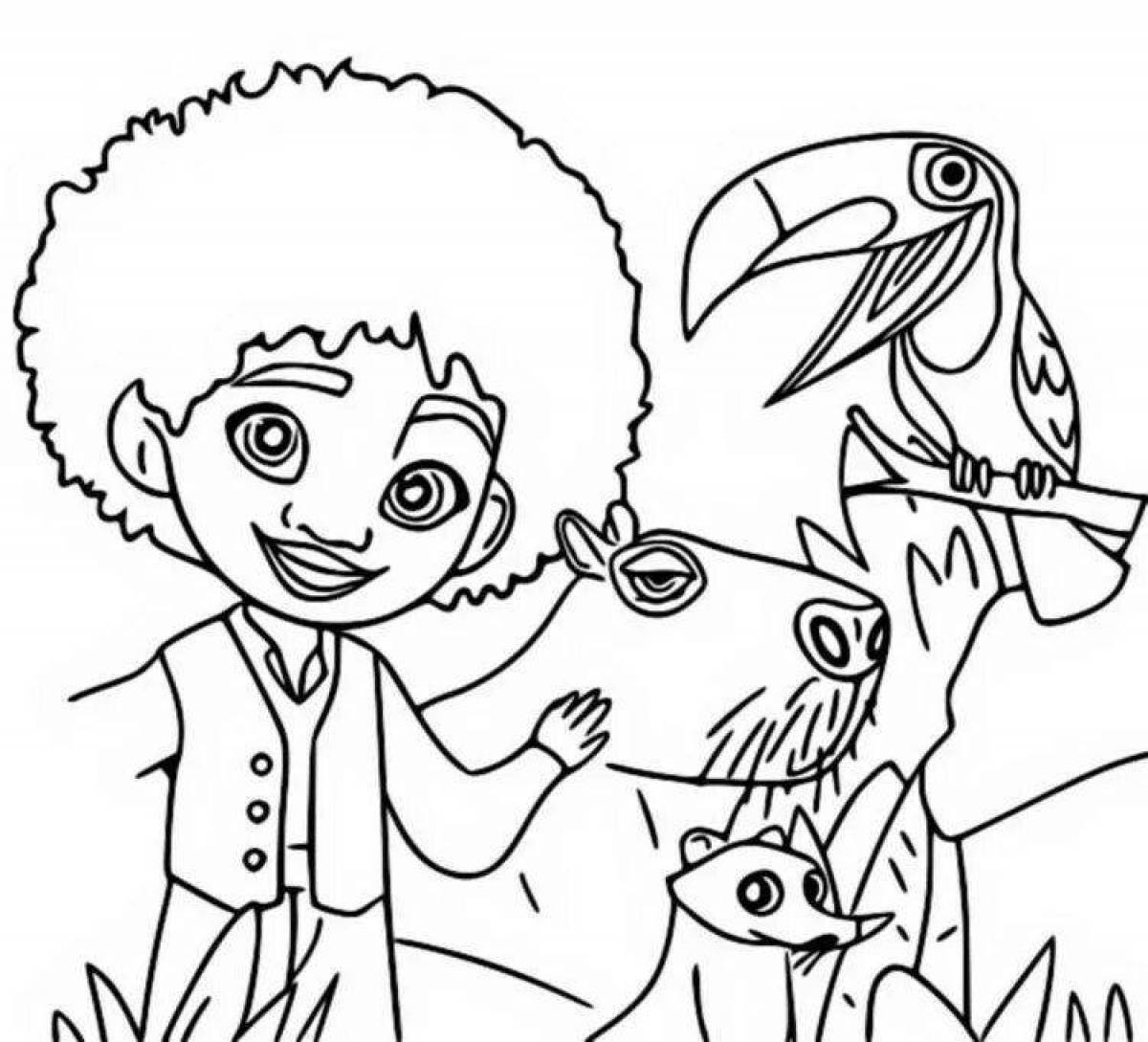 Exotic coloring incanto