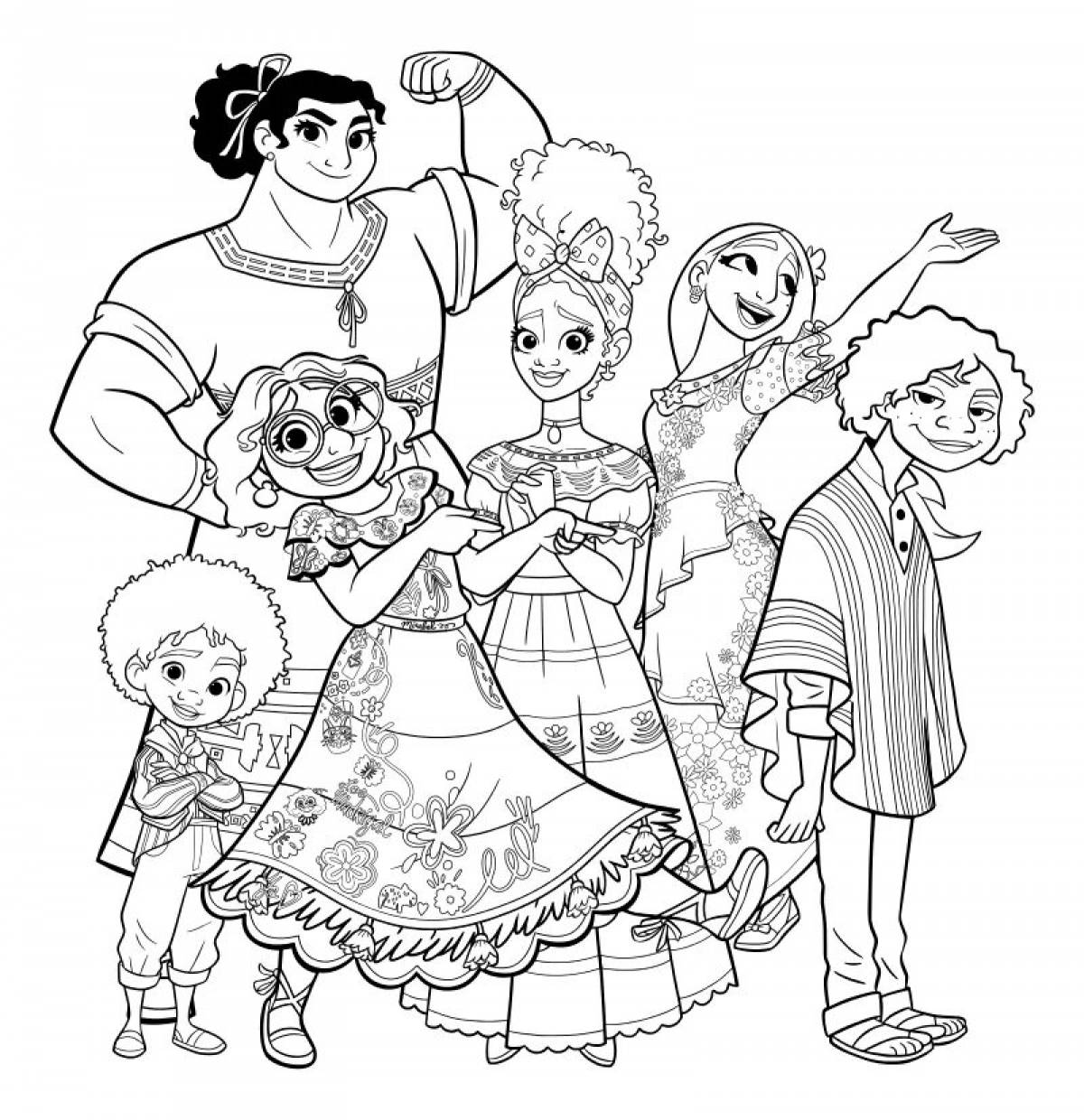 Large coloring incanto