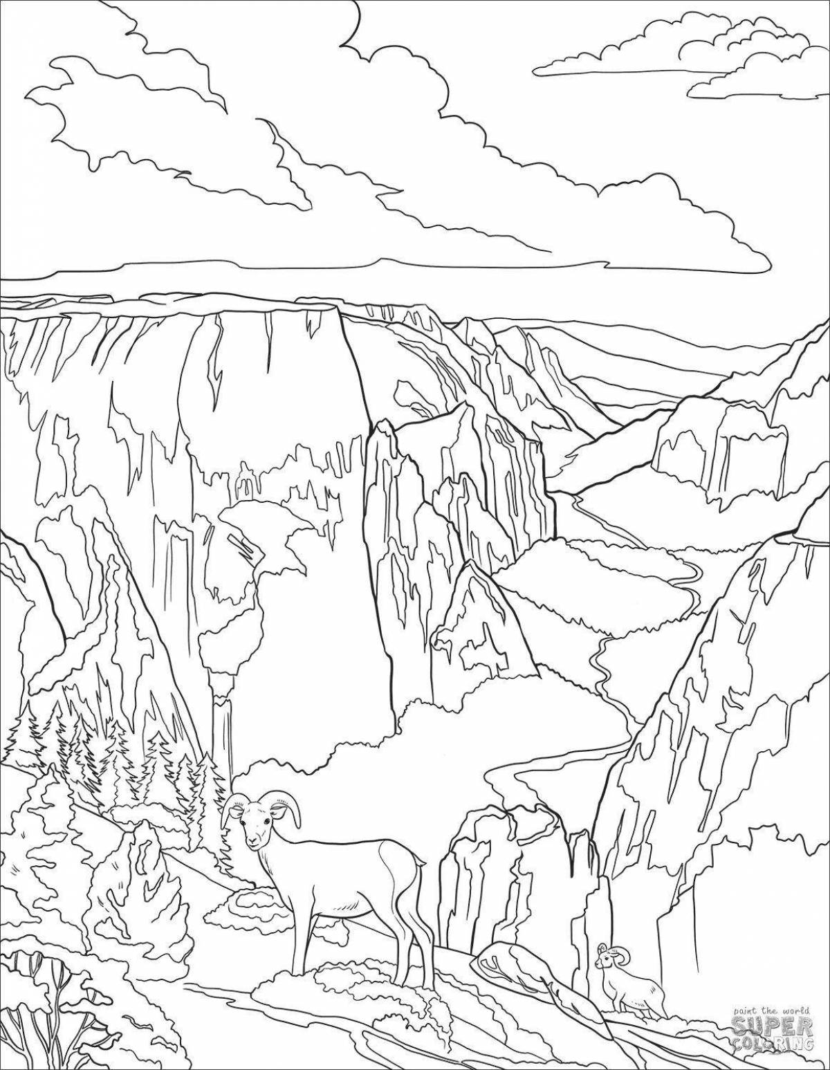 Delightful coloring page reserve