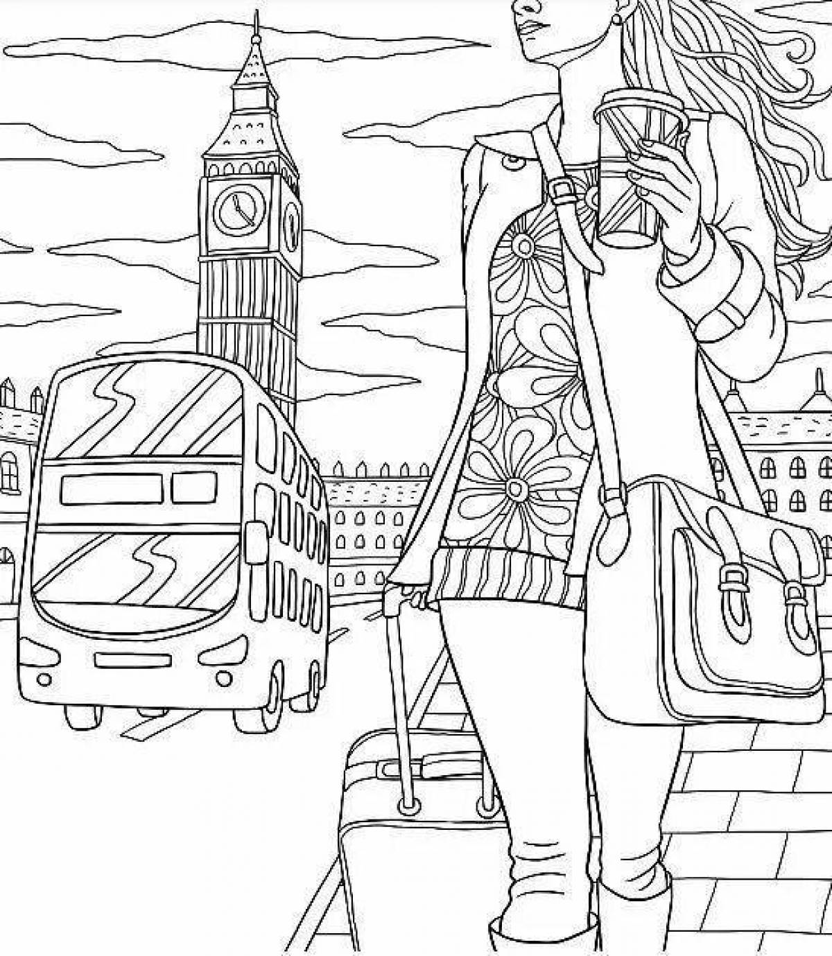 Dazzlingly stylish bird