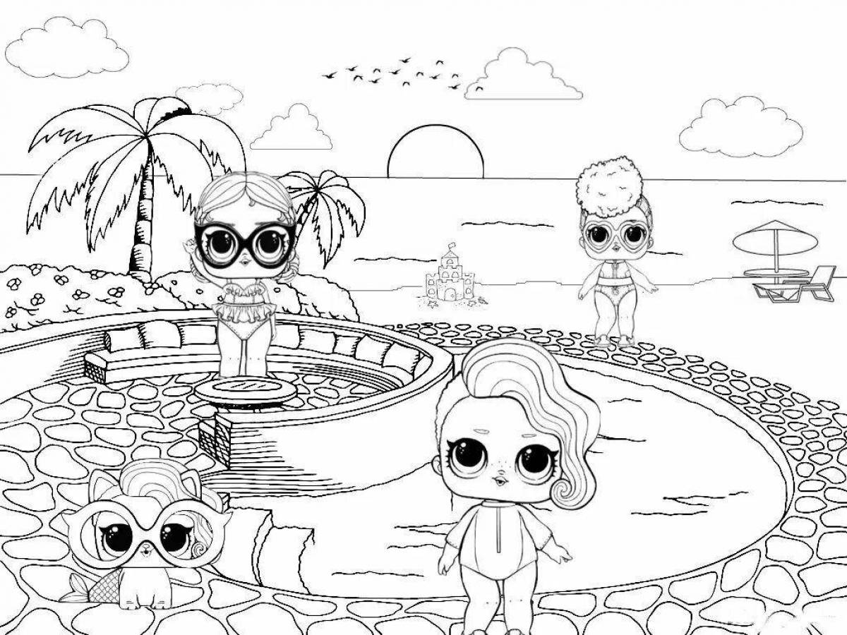 Shine lol coloring page
