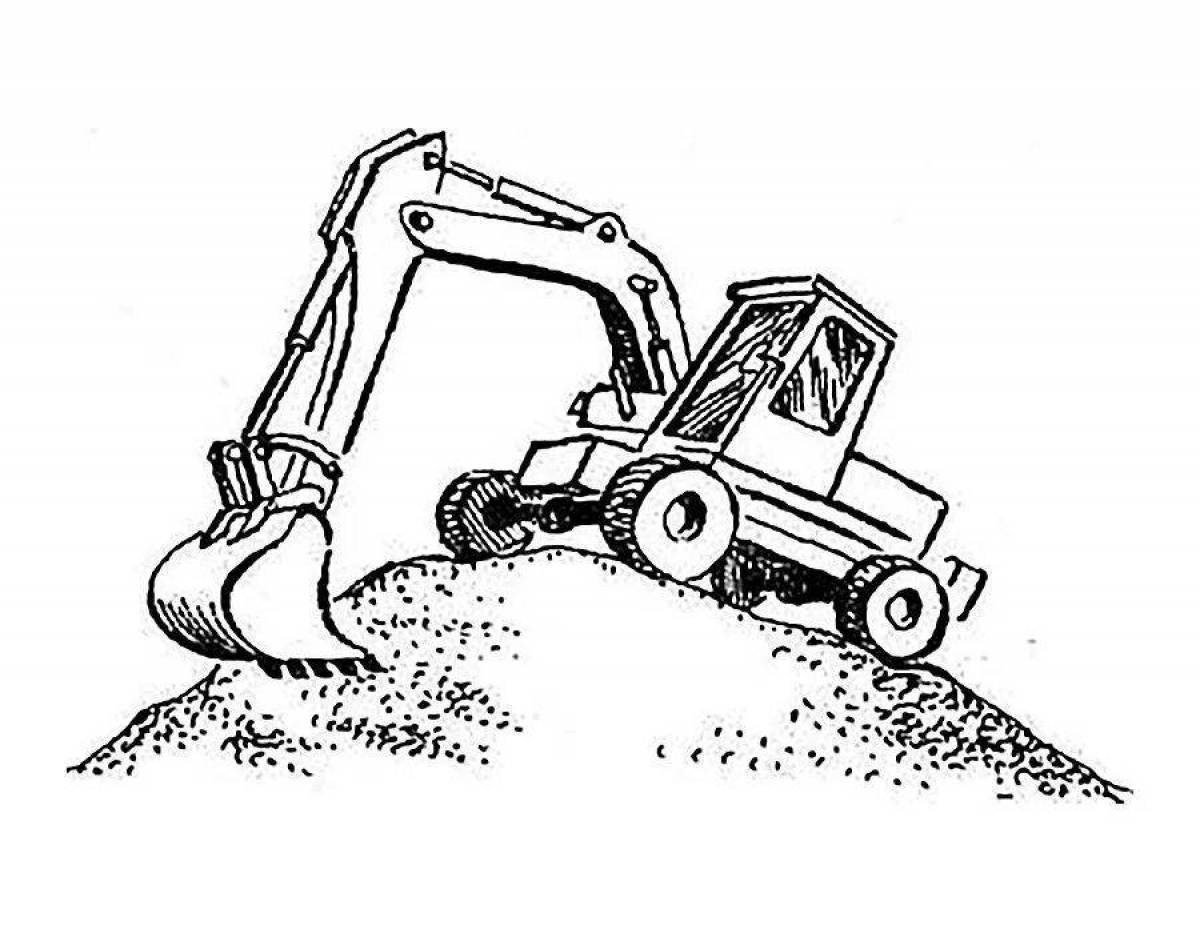 Photo Glowing minerals coloring pages