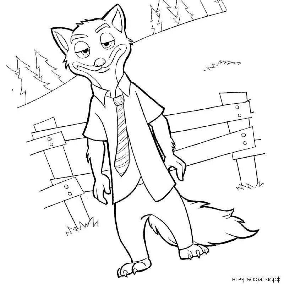 Красочно-иллюстрированная раскраска ник изобретатель