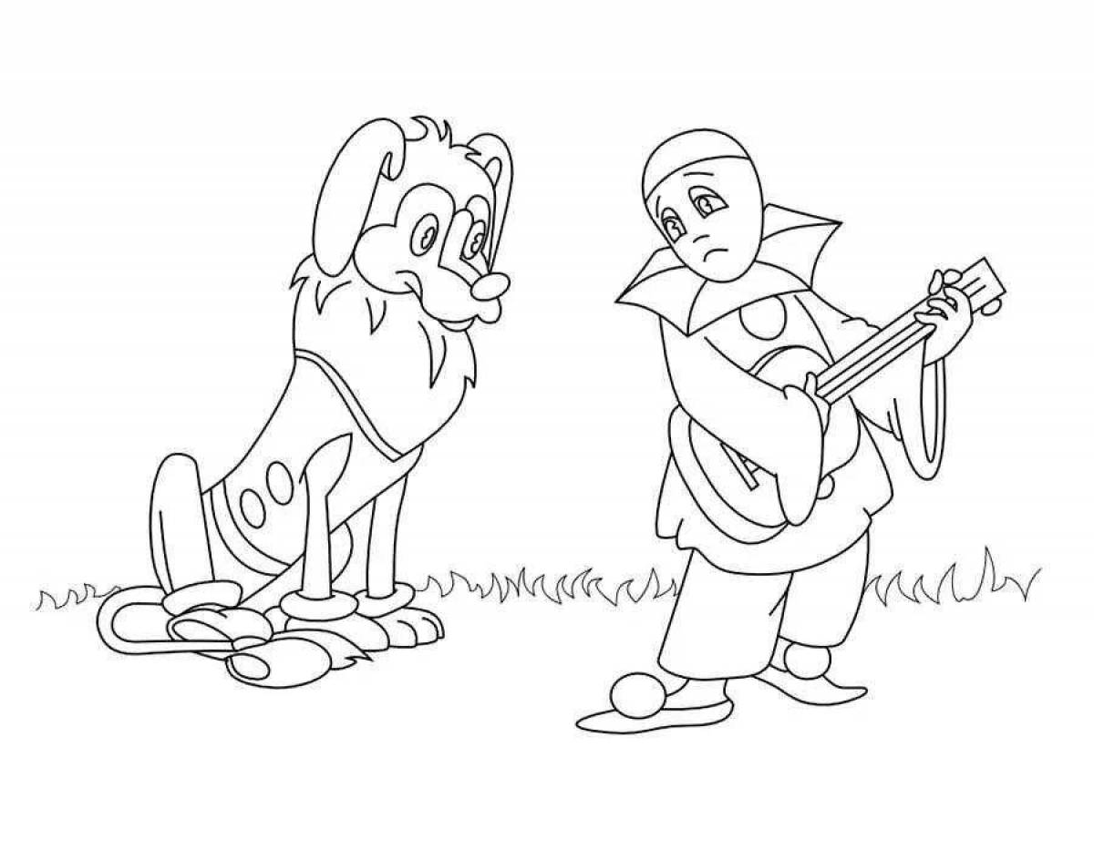 Pinocchio fairy tale sketch