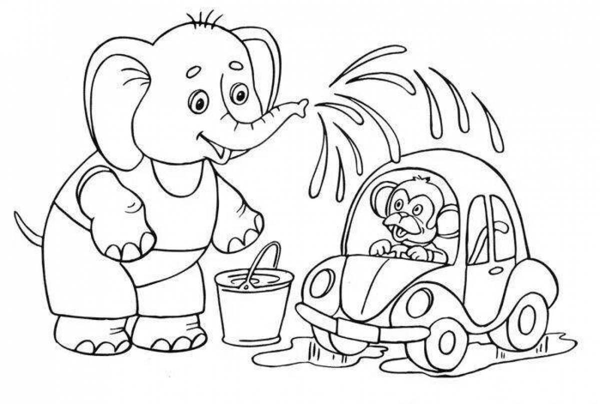Exciting coloring file