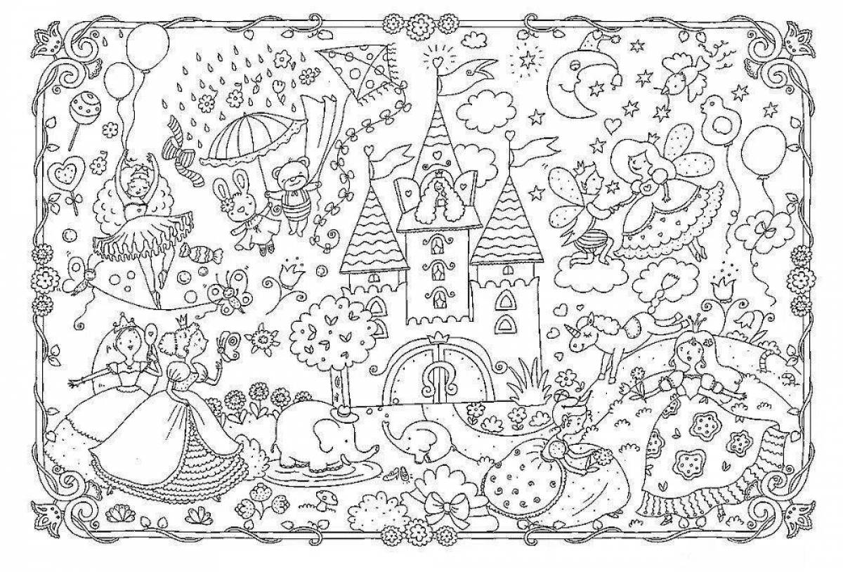 Opal coloring hidden worlds