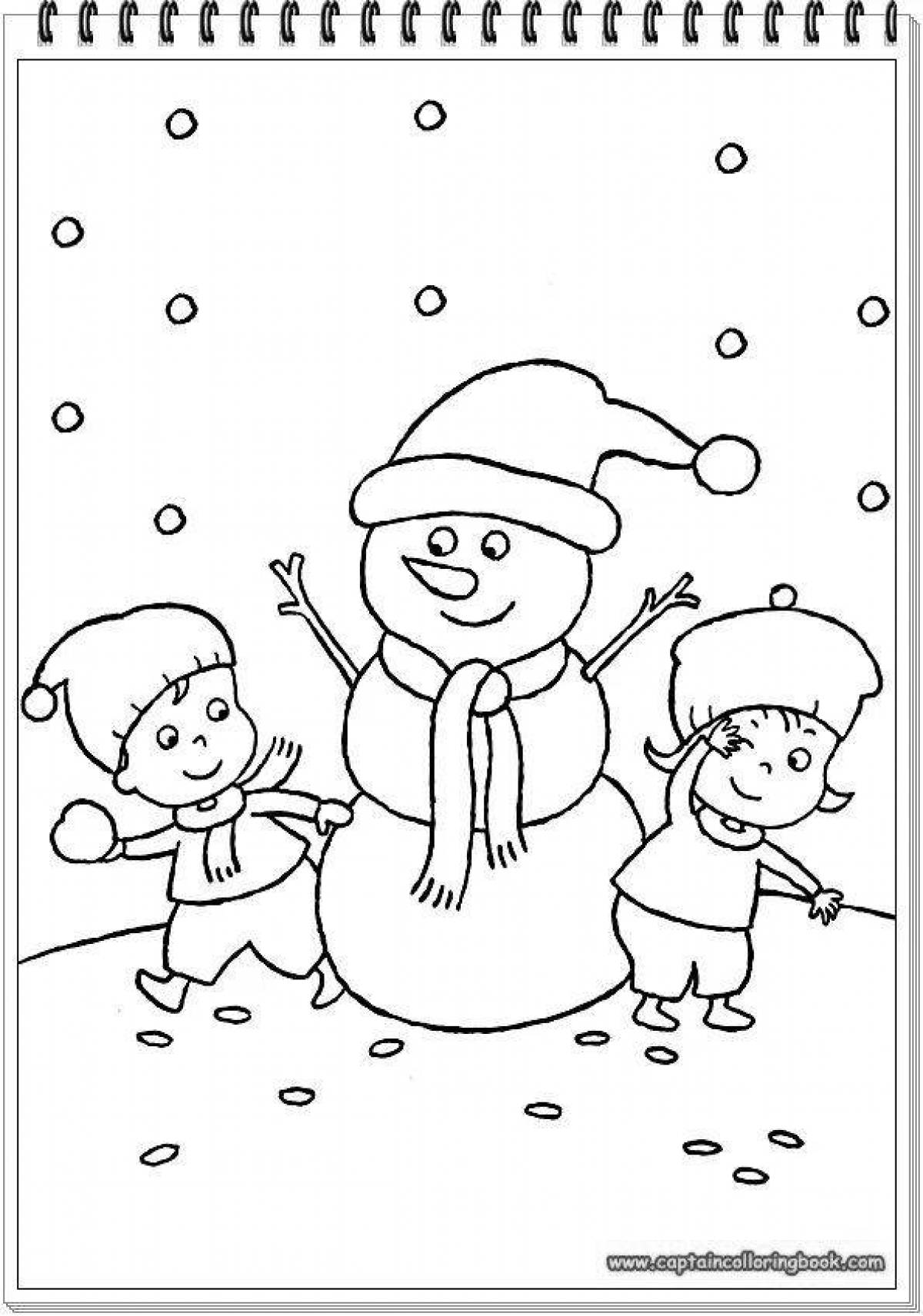 Простые снежки. Снеговик раскраска. Раскраска зима. Зима раскраска для детей. Зимний рисунок карандашом.