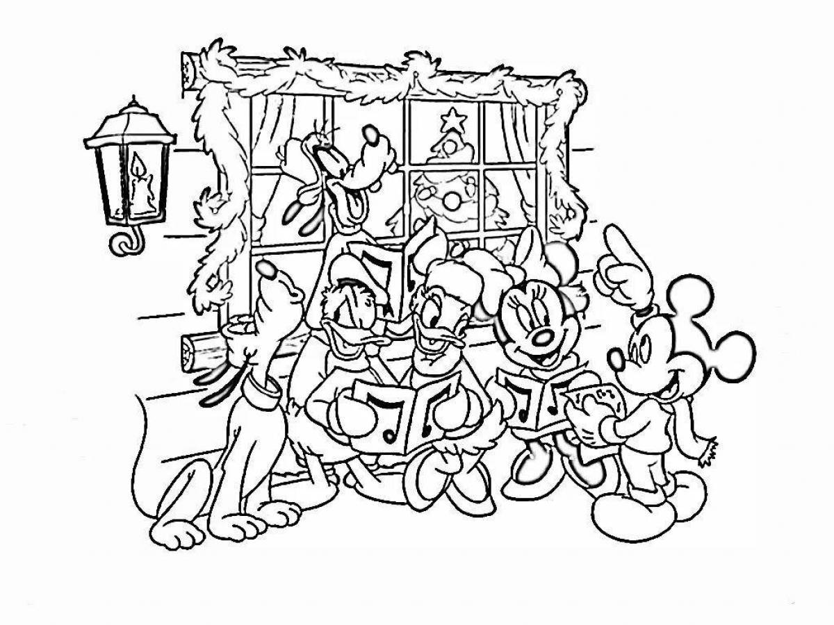 Disney Merry Christmas Coloring Book
