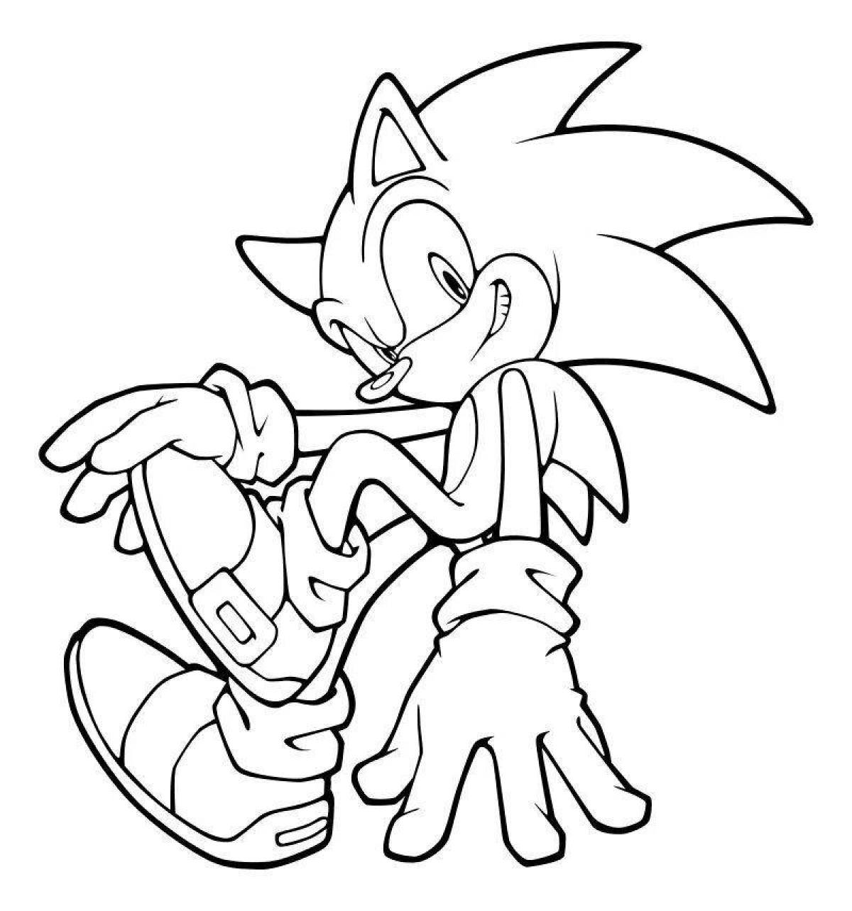 Fancy coloring xs sonic