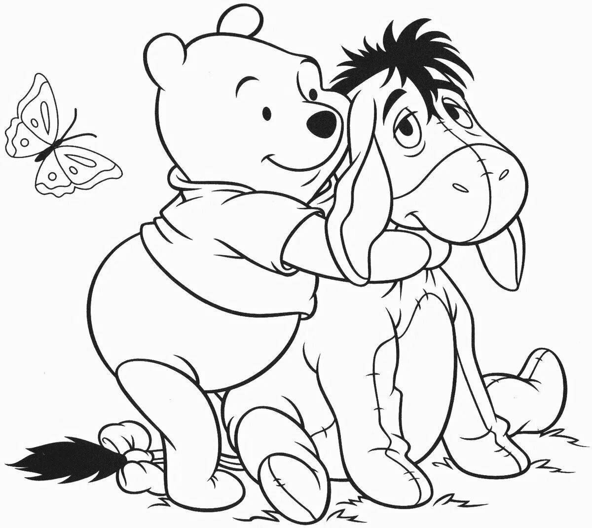 Coloring book from Disney cartoons