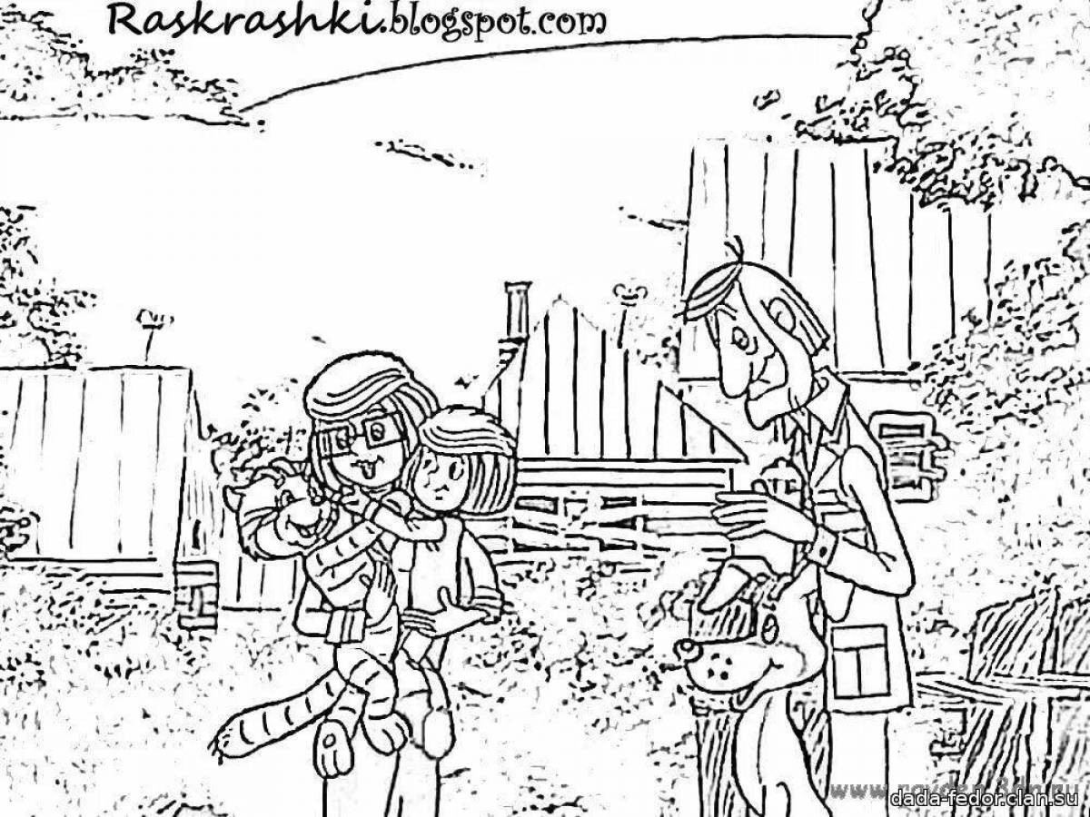 Amazing coloring pages of buttermilk for girls