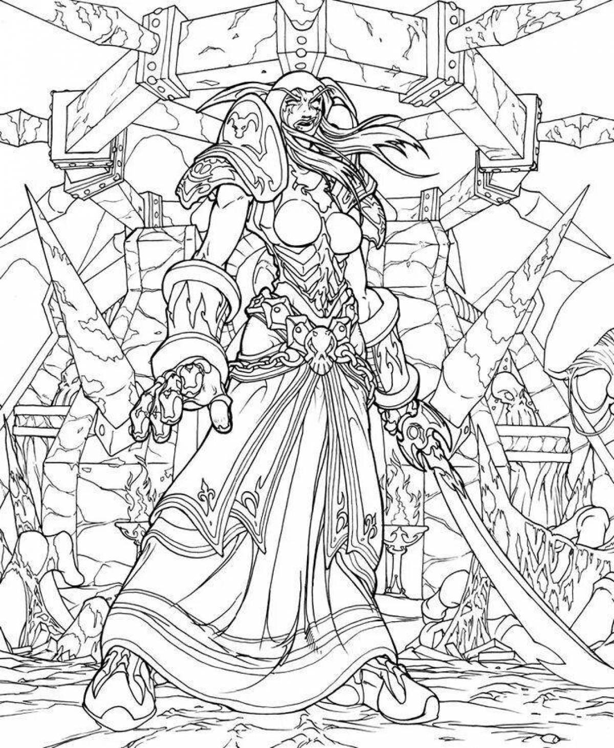 World of warcraft majestic coloring