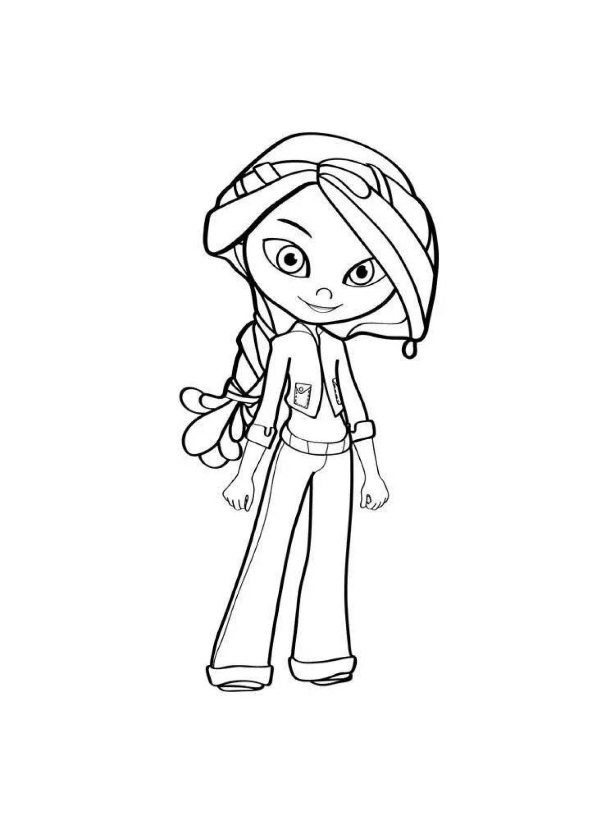 Elegant coloring patrol new