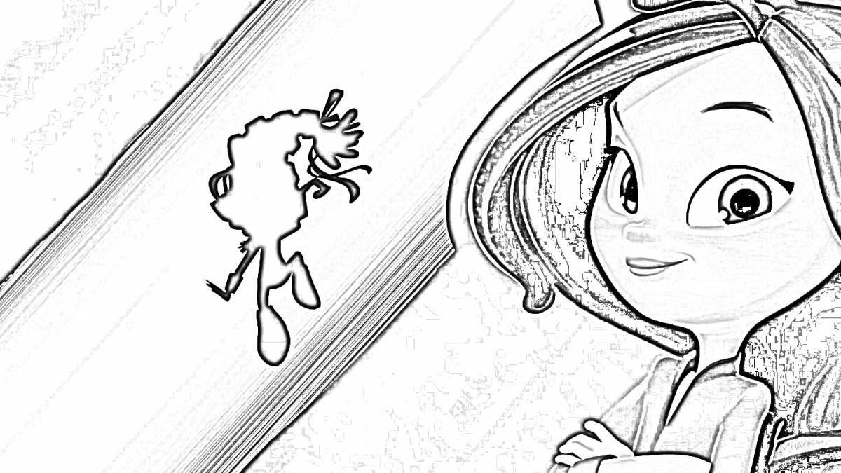 Model coloring patrol new