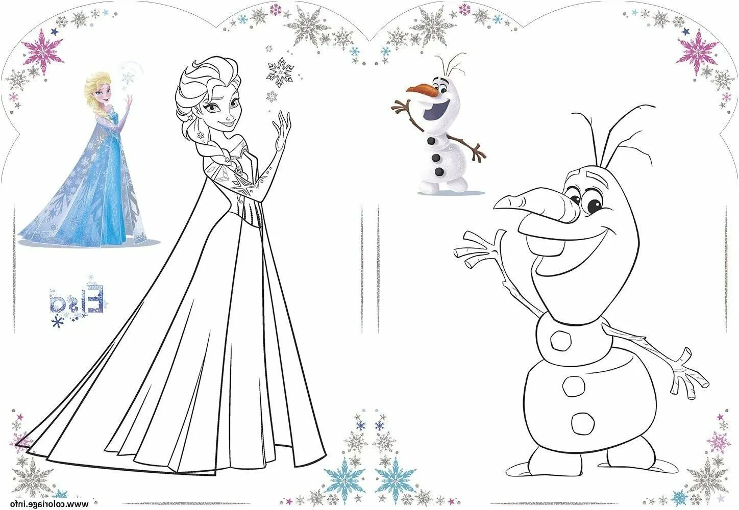 Elsa and olaf #3