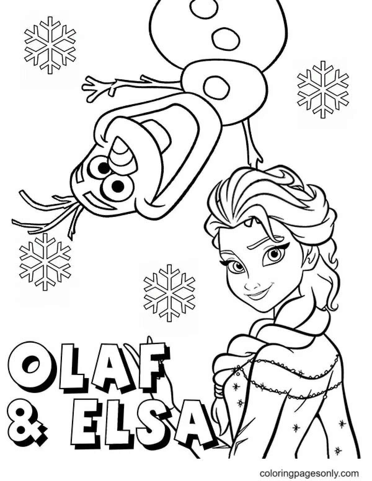 Elsa and olaf #6