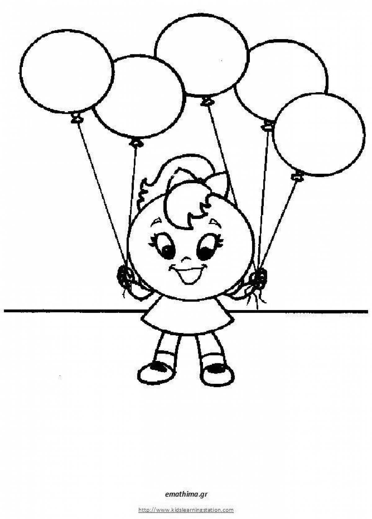 Balloon girl #1