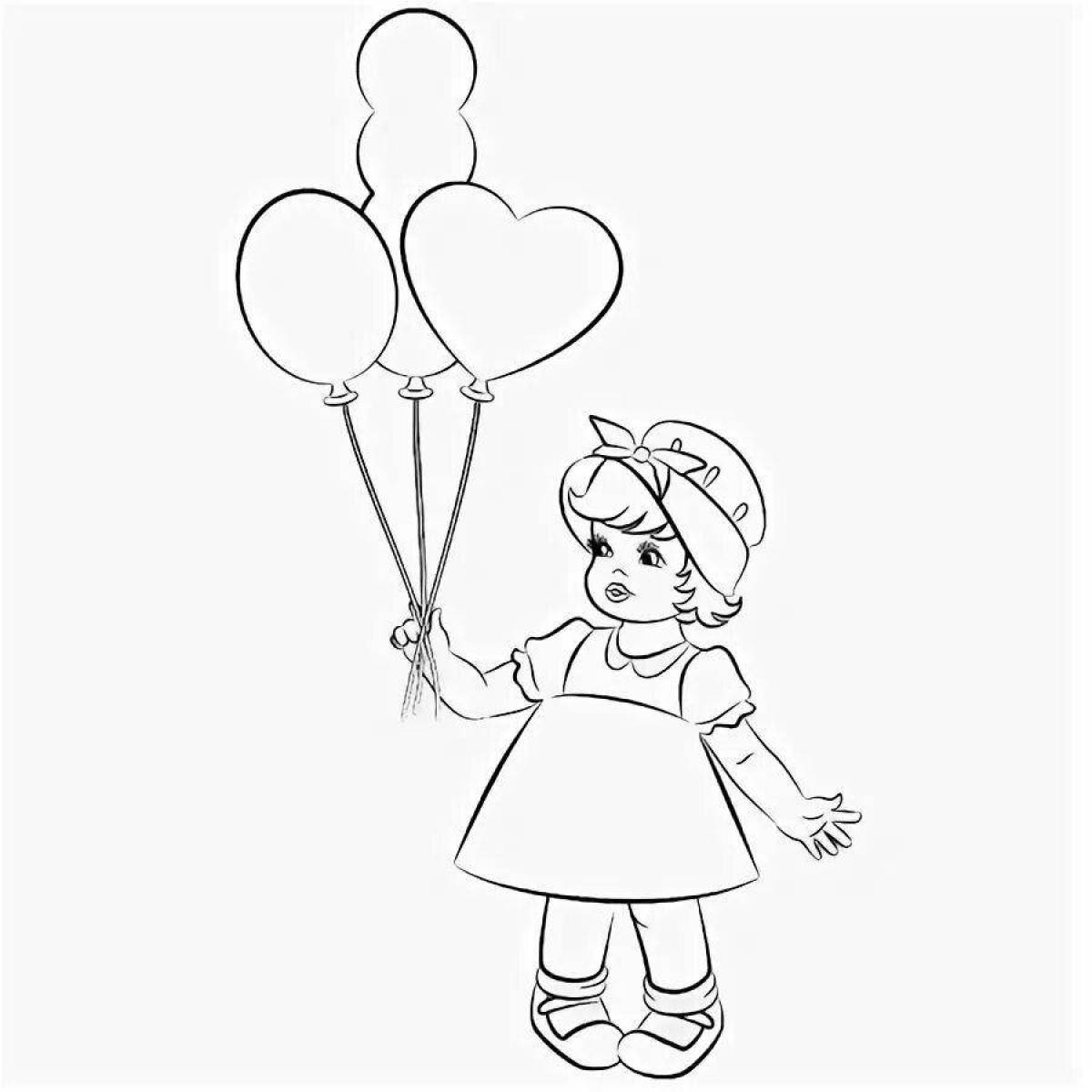 Balloon girl #2