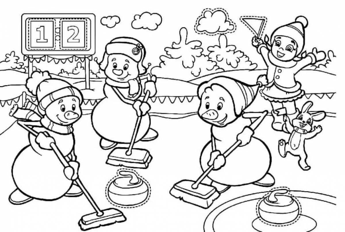 Children's fun coloring for kids