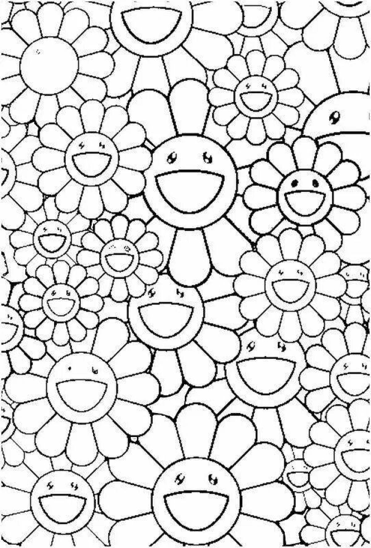 Fun coloring posters