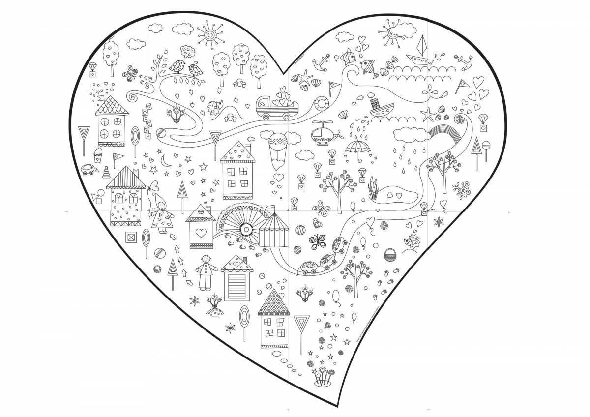 Large grand coloring sheets