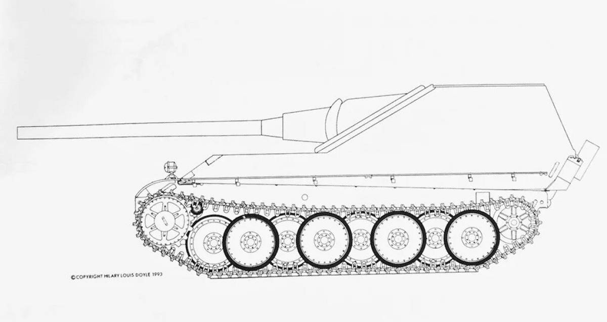 100 drawing. Ваффентрагер е100 чертеж. Чертёж танка ваффентрагер е100. Ваффентрагер пантера. Пантера танк сбоку контур.