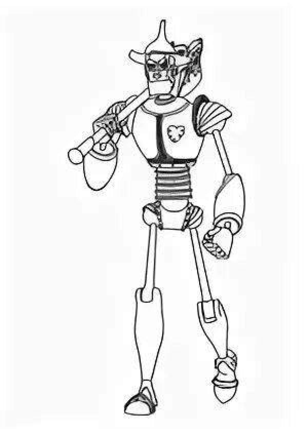 Раскраска Урфин джюс и его деревянные солдаты #7