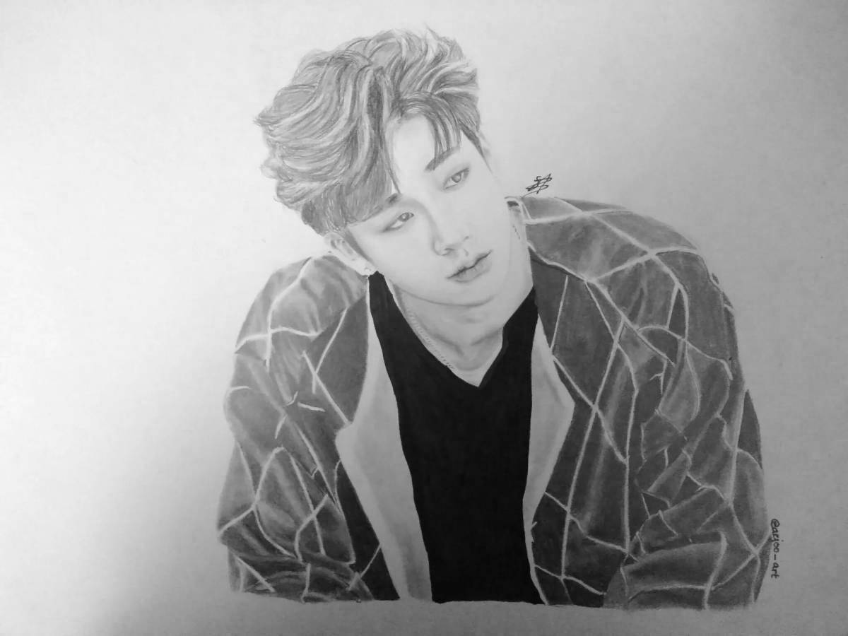 Ban chan's funny coloring page