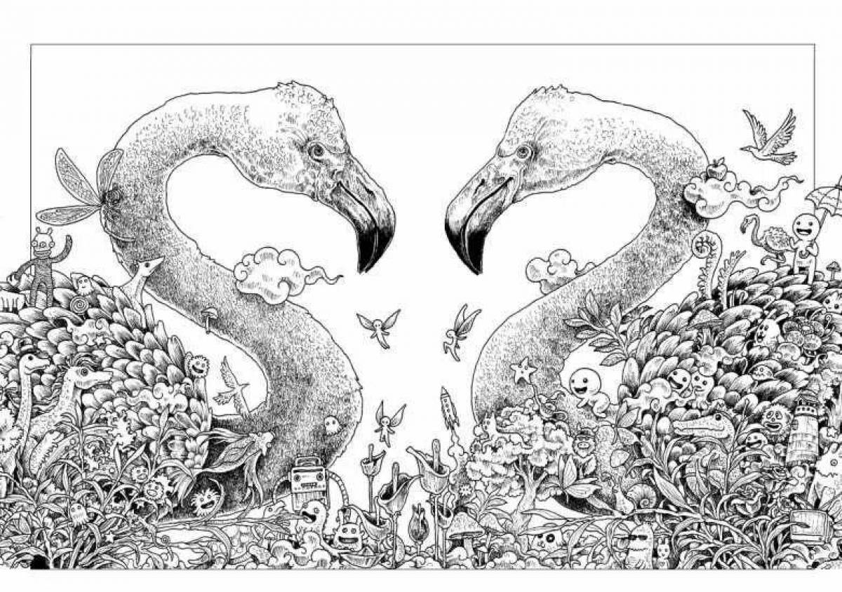 Exquisite coloring anti-stress metamorphosis